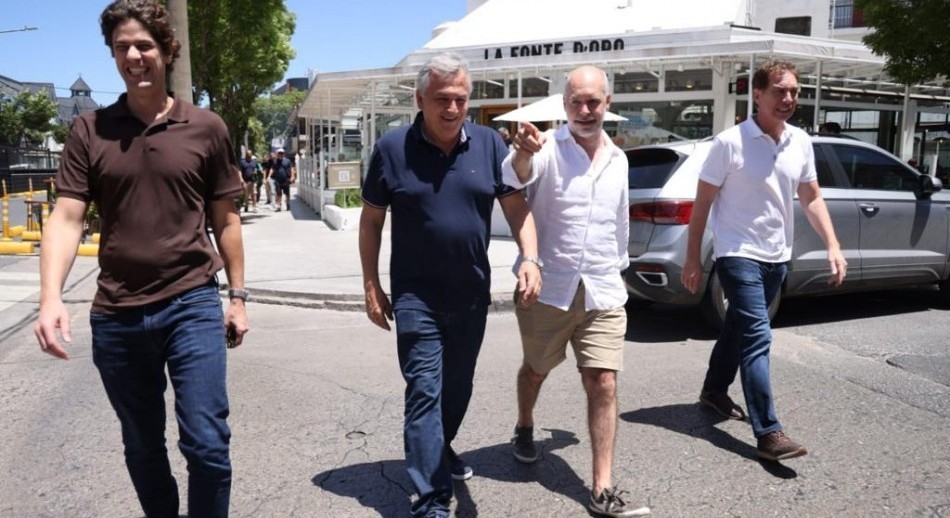 Larreta, Morales y Lousteau coincidieron en Mar del Plata