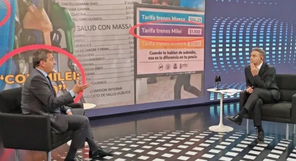 Massa negó una devaluación post balotaje y dijo que levantará el cepo a fin del 2024