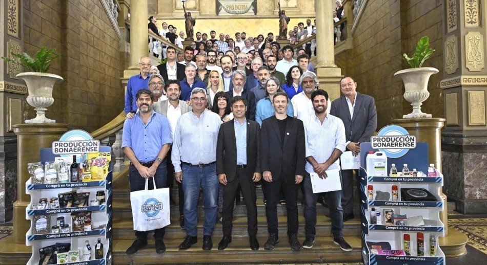 Kicillof planteó la necesidad de elaborar una ley de góndolas bonaerense