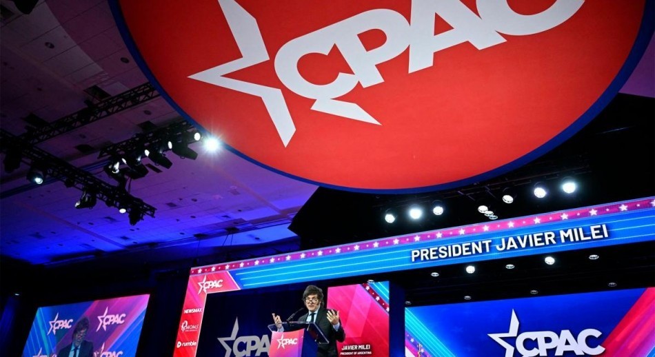 Milei se reunió con Trump en la conferencia conservadora que se realiza en Washington