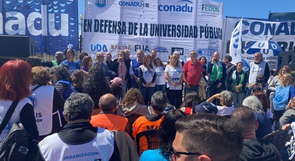 El Frente Sindical de Universidades Nacionales lanzó un paro para este jueves