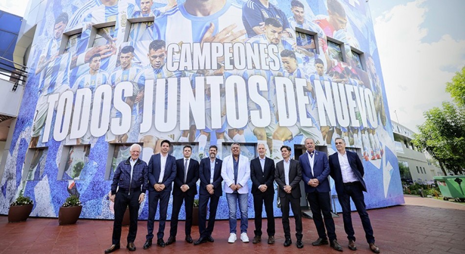 Convenio con AFA: La Provincia se comprometió a la puesta en valor del Estadio Único de La Plata