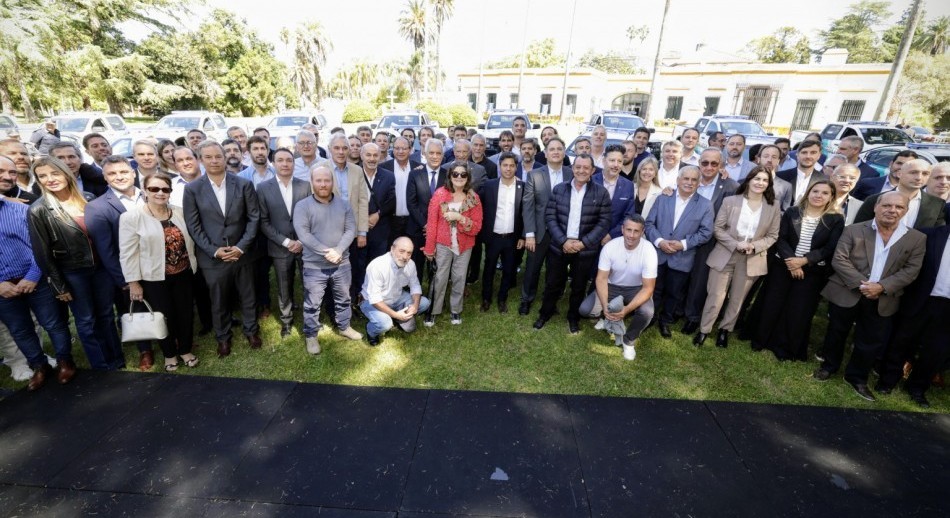Con intendentes, Kicillof lanzó un nuevo fondo para fortalecer la seguridad