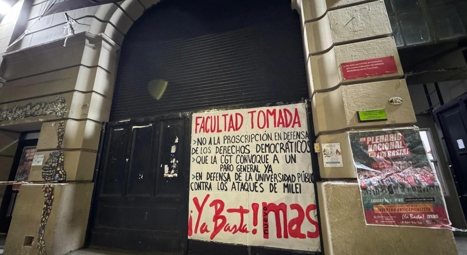 Paro universitario y toma de facultades, en repudio a la condena a Cristina Kirchner