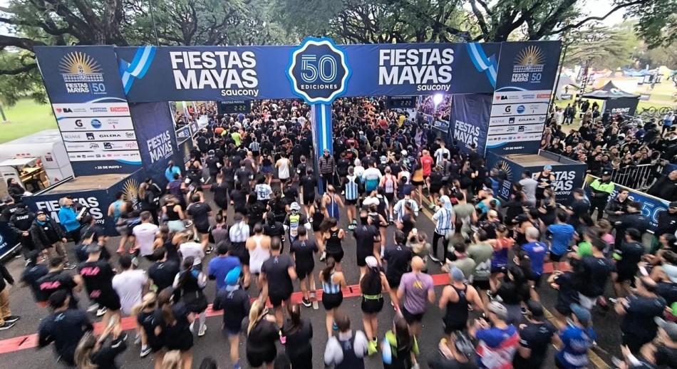 CABA: Más de 15 mil corredores participaron de las “Fiestas Mayas”