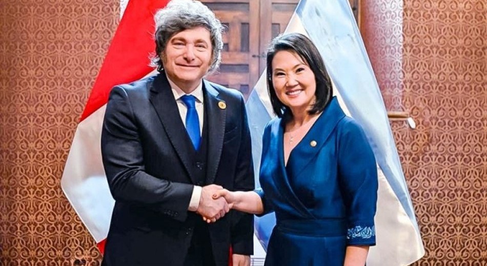 Javier Milei se reunió en Lima con Fujimori y sumó otra aliada en la región
