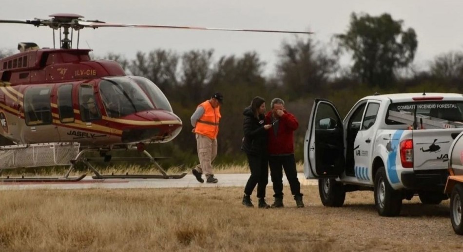 San Juan: 7 muertos tras la caída de helicóptero que iba a La Rioja a combatir incendios forestales