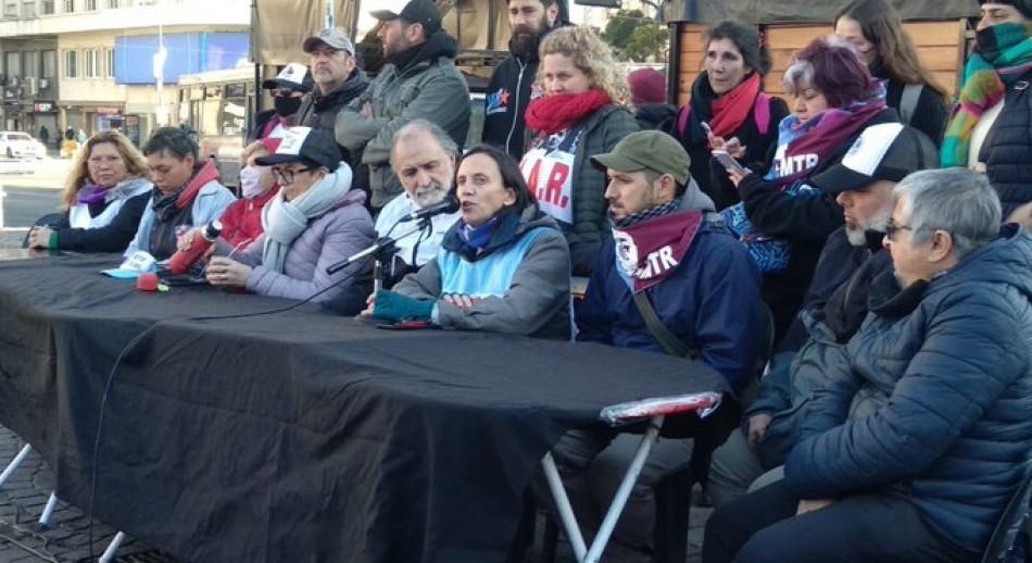 Piqueteros de izquierda anunciaron una movilización a Plaza de Mayo con acampe para el jueves 14