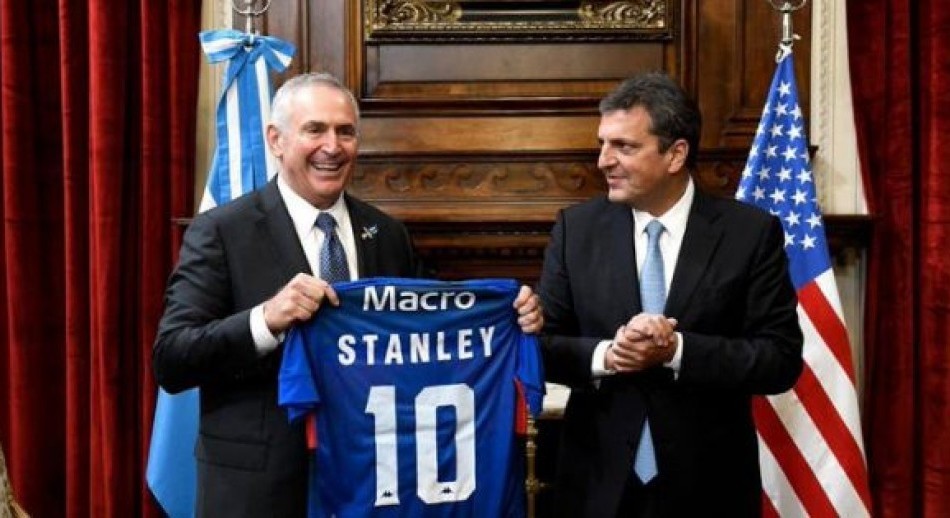 Sergio Massa se reunió con el embajador de EE.UU.